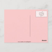 ファッショナブルアールデコレディバラガーデン ポストカード (裏面)