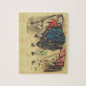 ファッショナブルビクトリアンレディースジグソーパズル ジグソーパズル (縦)