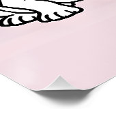 ファッショナブルフランスのドッグパリスタイル ポスター (コーナー)