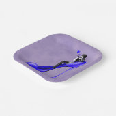 ファッショナブルレディーインスティレット紙プレート ペーパープレート (傾斜あり)