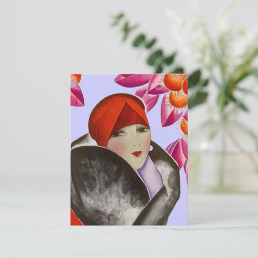 ファッショナブルレディーインビューションブランチアフターンティー 招待状 (スタンド正面)