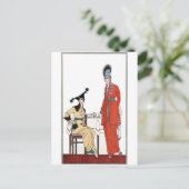 ファッショナブルヴィンテージアフタヌーンティー ポストカード (スタンド正面)