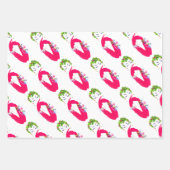 ファッショナブルヴィンテージ女性ジャングルすべての方法 ラッピングペーパーシート (正面)