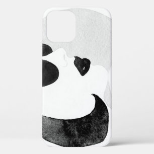 ファッショナブル女性サングラスイラストレーション iPhone 12ケース