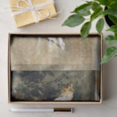 ファッショナブル美しいが鏡で自分を称賛 薄葉紙 (ギフト)