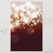 ファッショナブル美容師-金ゴールドグリッタースパークル チラシ (裏面)