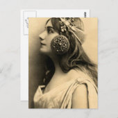 ファッショナブル耳カバー ポストカード (正面/裏面)