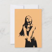 ファッショナブル黒踊りガールシルエット