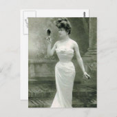 ファッショナブル1900 ポストカード (正面/裏面)