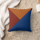 ファッショナブル3色複合パッチワークパターン クッション (ブランケット)