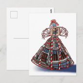 「ファッショナブル」 ポストカード (正面/裏面)