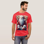 #ファッショナブルfas: スタイリッシュ tシャツ男性へ tシャツ (正面フル)