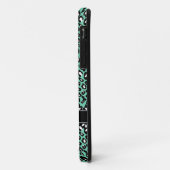 ファッショナブルMint Leopardプリントアンドレース Case-Mate iPhoneケース (裏面/左)