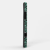 ファッショナブルMint Leopardプリントアンドレース Case-Mate iPhoneケース (裏面/右)