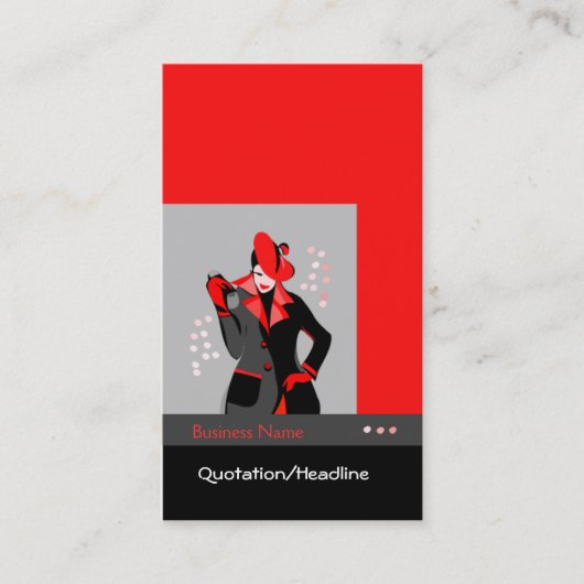 ファッショナルスタ-名刺 名刺 (正面)