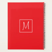 ファッショニスタカスタムカレンダー日プランナー プランナー手帳 (裏面)