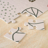 ファッショニスタブラックガールパーソナライズされたジグソーパズル ジグソーパズル (側面)