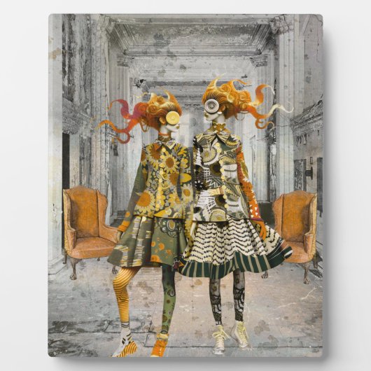 ファッショニスタ予測できなスの超リアルアートプラーク フォトプラーク (正面)