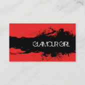 ファッショニスタ名刺 名刺 (裏面)