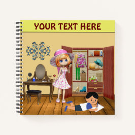 ファッショニスタ喜び ノートブック