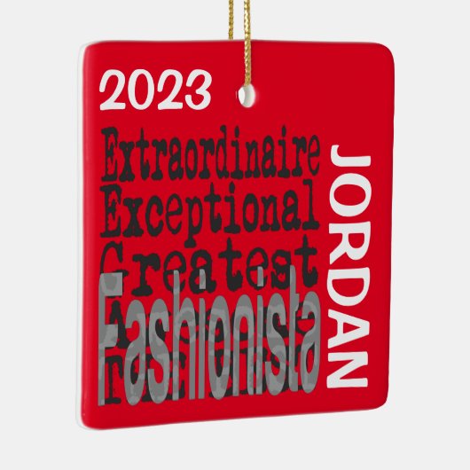 ファッショニスタ非常連カスタム セラミックオーナメント (右)