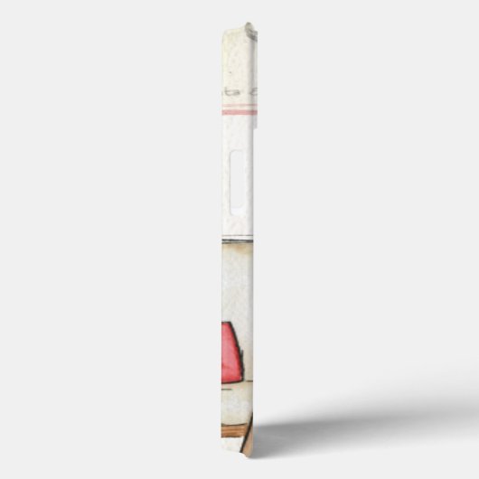 ファッショニスタ飲むワイン Case-Mate iPhoneケース (裏面 / 右)