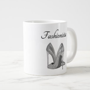 ファッショニスタ ハイヒール シューズ ジャンボコーヒーマグカップ