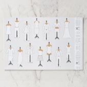 ファッショニスタ：女性のファッションデザイナー活動 ペーパーパッド (正面)