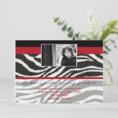 ファッショネラ・イン・ゼブラ招待状 招待状 (スタンド正面)