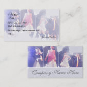 ファッションか衣類デザイナー 名刺 (正面/裏面)