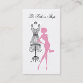 ファッションとスタイルの名刺 名刺 (正面)