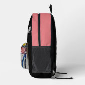 ファッションと美しい プリントバックパック (右)