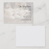 ファッションのかつらの店の名刺 名刺 (正面/裏面)