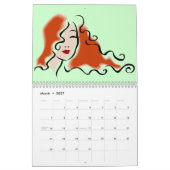 ファッションのカレンダー カレンダー (3月 2027)