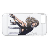 ファッションのスケッチ Case-Mate iPhoneケース (裏面(横))