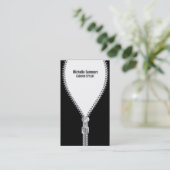 ファッションのスタイリストの名刺のテンプレート 名刺 (スタンド正面)