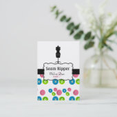 ファッションのスタイリストの名刺 名刺 (スタンド正面)