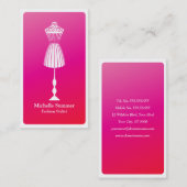 ファッションのスタイリストの名刺 名刺 (正面/裏面)