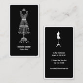 ファッションのスタイリストの名刺 名刺 (正面/裏面)