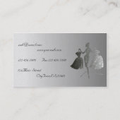 ファッションのスタイルのブティック 名刺 (裏面)