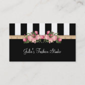 ファッションのスタジオの裁縫モデル家 名刺 (正面)