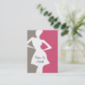 ファッションのテーマ 名刺 (スタンド正面)