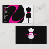 ファッションのデザインの名刺 名刺 (正面/裏面)