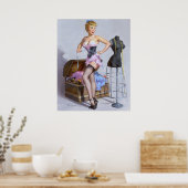 ファッションのピン留め ポスター (キッチン)