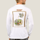 「ファッションの中の伝統」 トライブレンドTシャツ (背面)