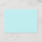 ファッションの女性名刺 名刺 (裏面)