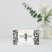 ファッションの模造の合う裁縫のプロフィール 名刺 (スタンド正面)