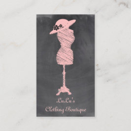 ファッションの洋品店のブティックの名刺 名刺