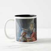 ファッションの販売人 ツートーンマグカップ (左)