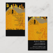 ファッションの走路のイメージのコンサルタントのスタイリスト 名刺 (正面/裏面)